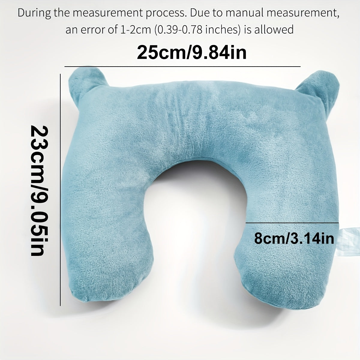 1pc Baby U-Shaped Neck Pillow - Soft, Rebound, Cute, Car Seat Special - Perfect Gift for Kids