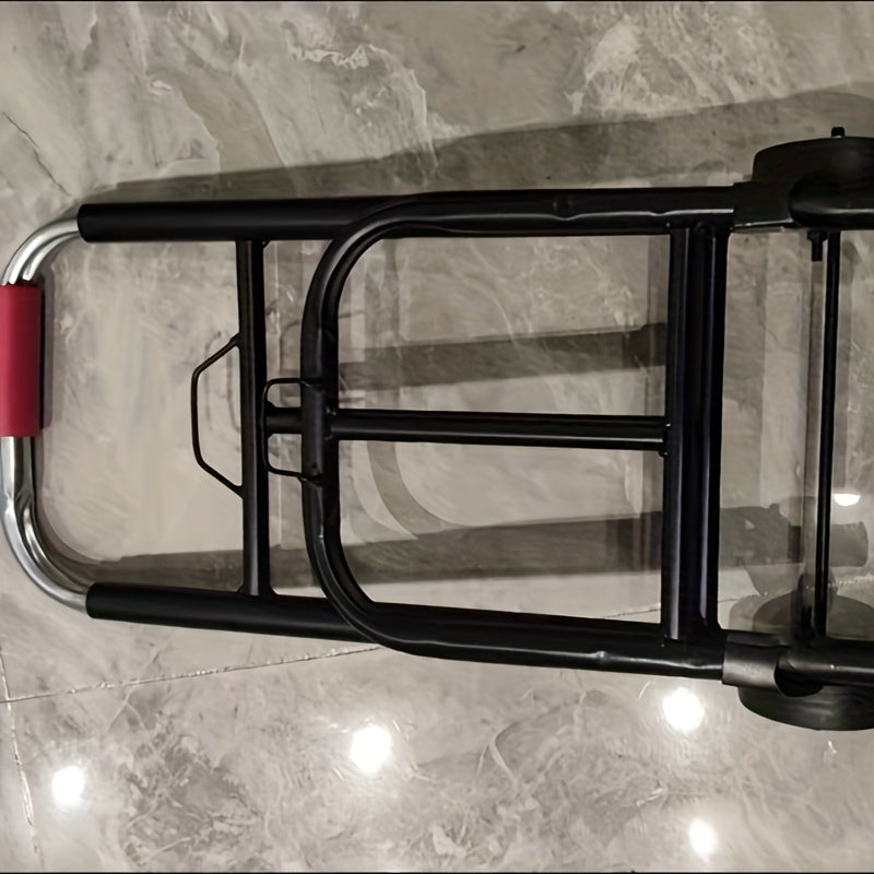 Folding Trolley for Home & Travel - Portable Grocery Cart