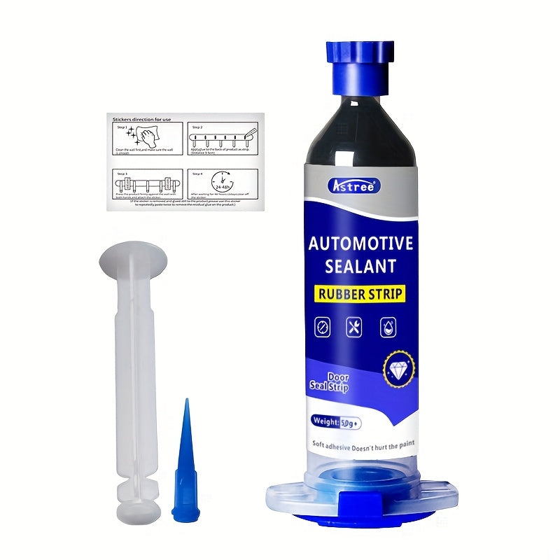 15-Minute Quick-Dry Silicone Sealant by Jstree - Waterproof, Heat-Resistant, and Easy to Apply for Automotive Insulation