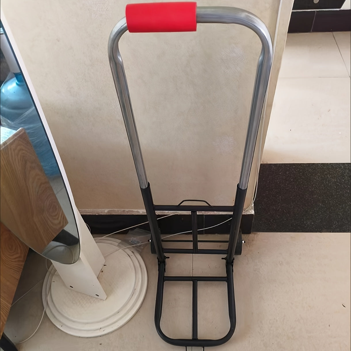 Folding Trolley for Home & Travel - Portable Grocery Cart