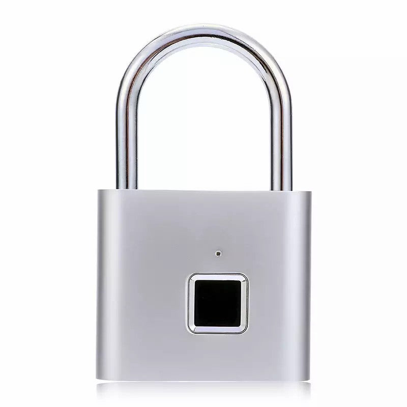 Compact Smart Fingerprint Padlock - Keyless, USB Rechargeable, Waterproof Security for Luggage & Backpacks