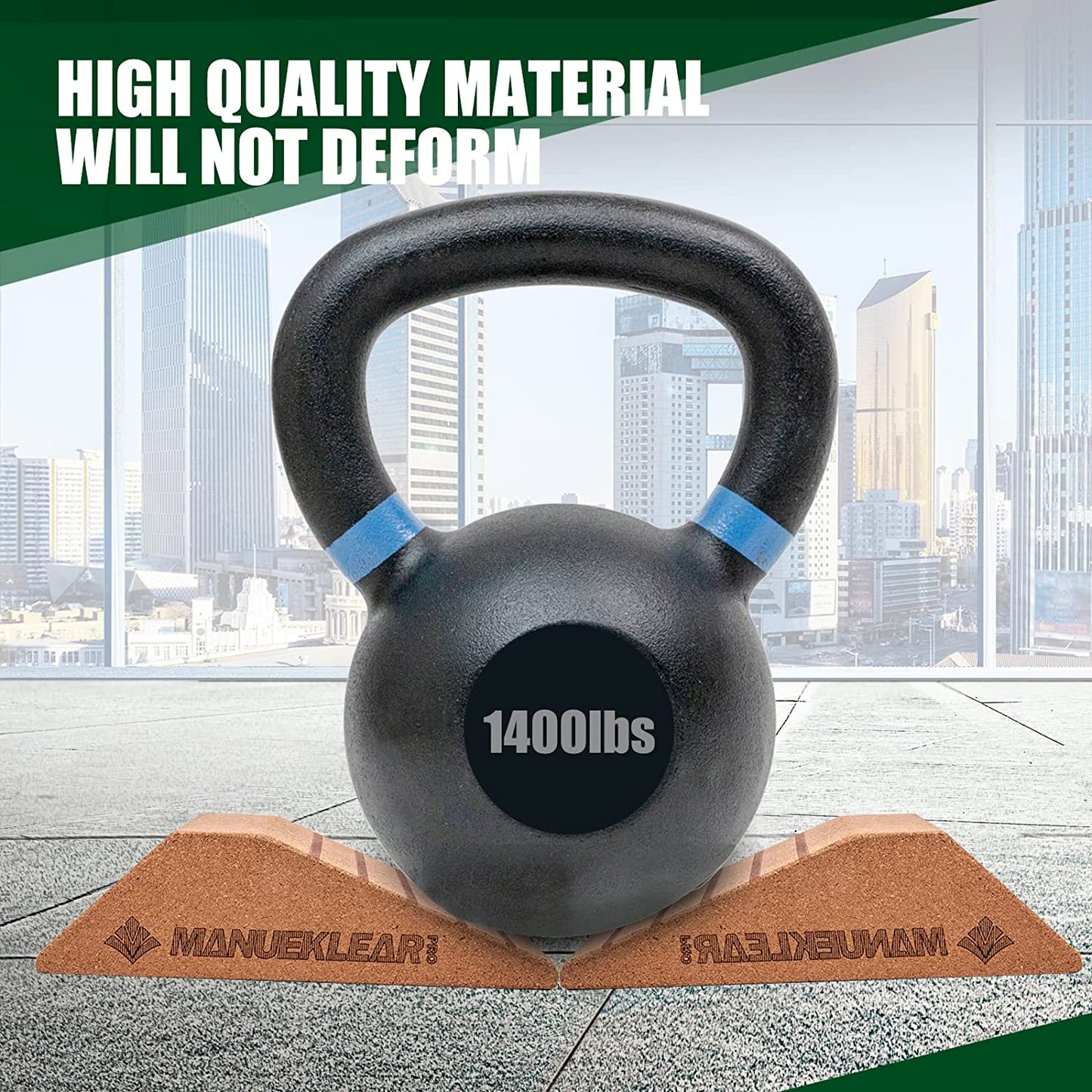 3-Pack Squat Wedge Blocks - Enhance Your Workout with Foam Slant Boards