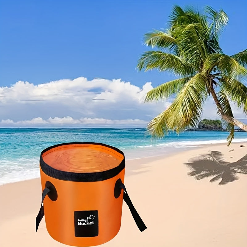 20L Compact Foldable Bucket | Leak-Proof & Durable PE Design for Camping & More