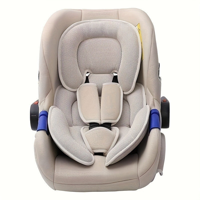 Premium Portable Child Stroller Seat Cushion for Ages 0-3, Reversible Padding