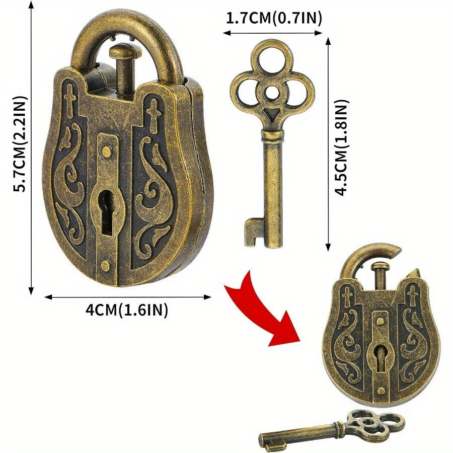 3pcs Metal Puzzle Set - Unlock Toy Brain Teasers for All Ages - Perfect for Gifts & Parties
