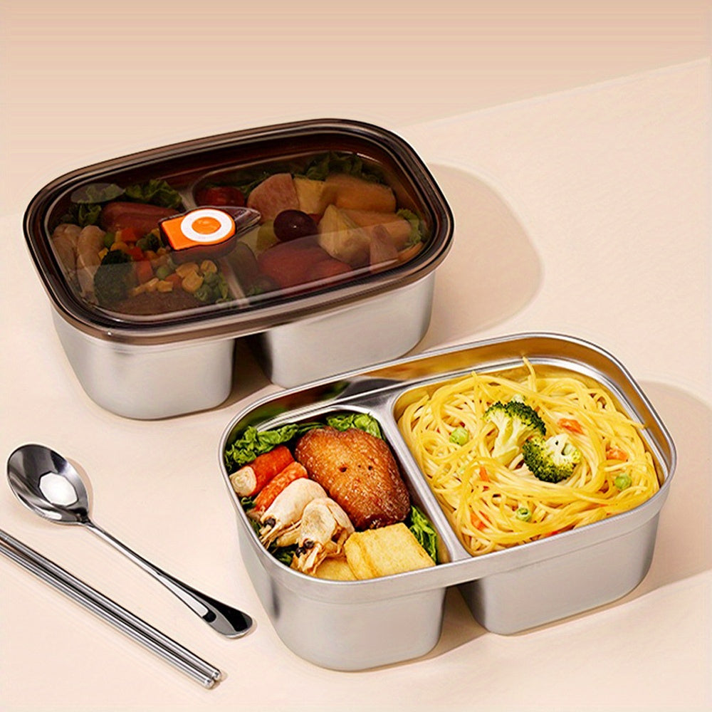 BAIJL Insulated Lunch Box with 304 Stainless Steel - Large Capacity & Dishwasher Safe