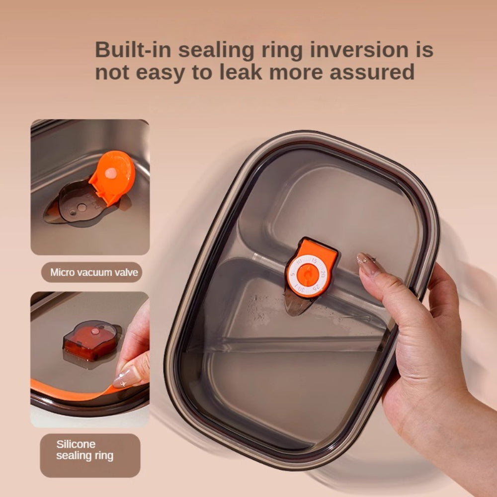 BAIJL Insulated Lunch Box with 304 Stainless Steel - Large Capacity & Dishwasher Safe