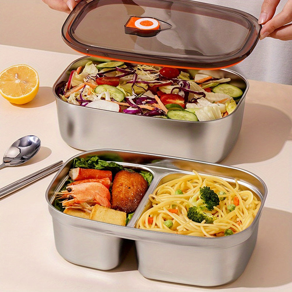 BAIJL Insulated Lunch Box with 304 Stainless Steel - Large Capacity & Dishwasher Safe