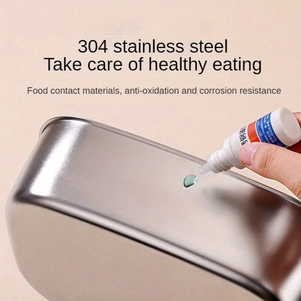 BAIJL Insulated Lunch Box with 304 Stainless Steel - Large Capacity & Dishwasher Safe