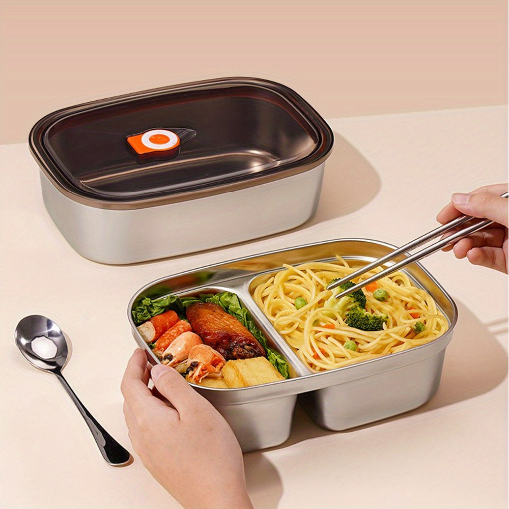 BAIJL Insulated Lunch Box with 304 Stainless Steel - Large Capacity & Dishwasher Safe