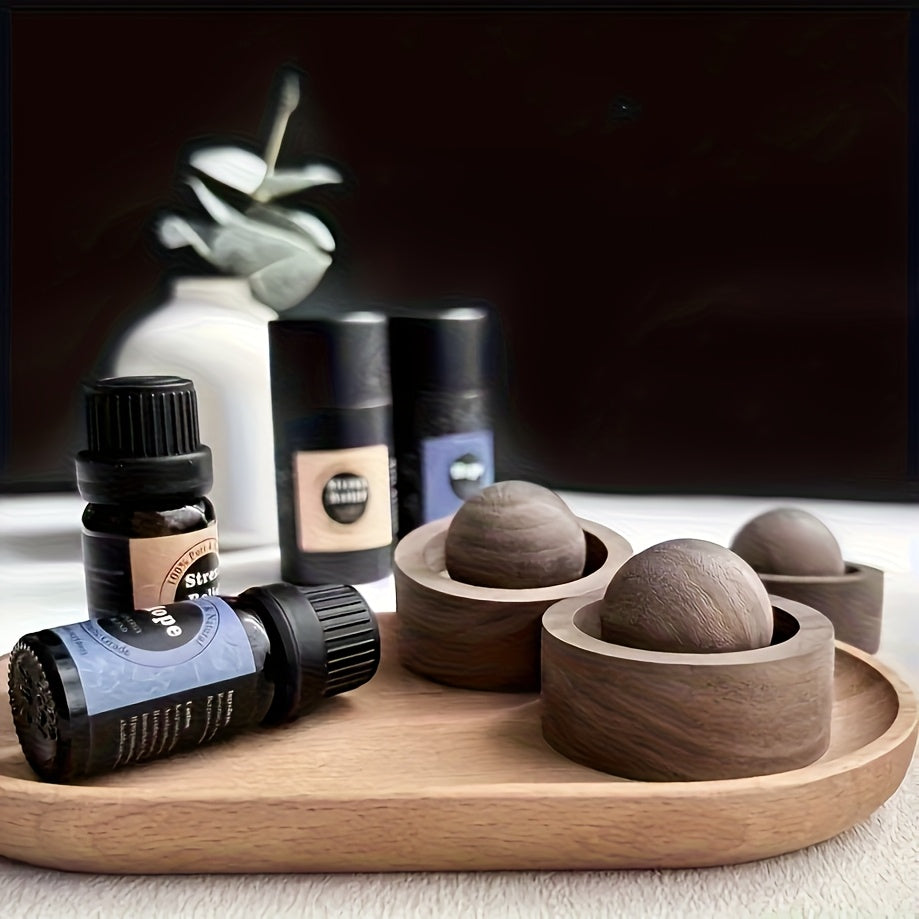 Wooden Diffuser for Essential Oils - Aromatherapy Car & Home Decor