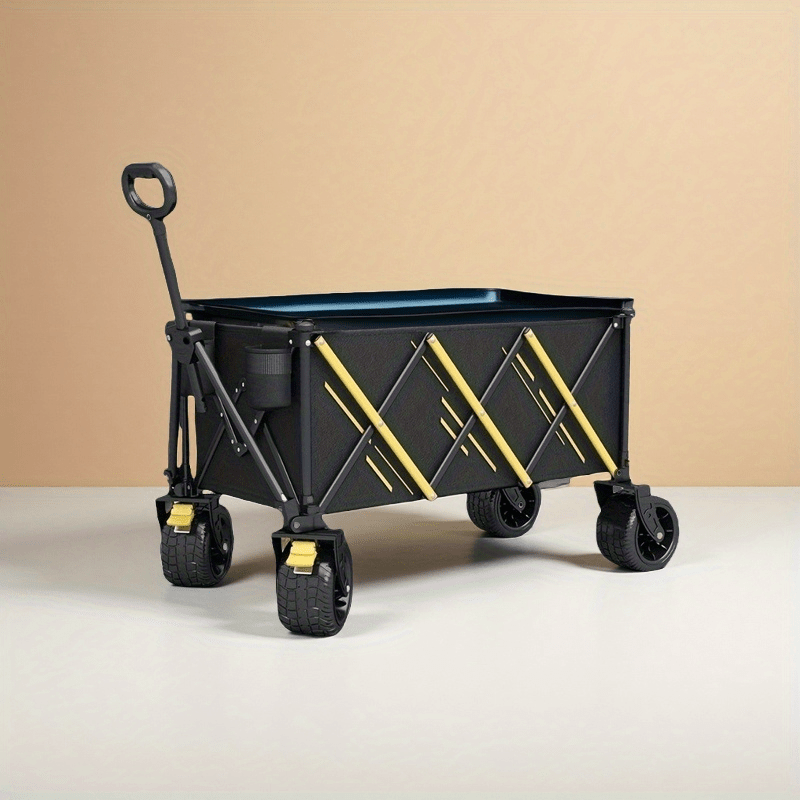 Outdoor Foldable Extra Large Camping Cart - Lightweight, Easy to Store, Quick Delivery