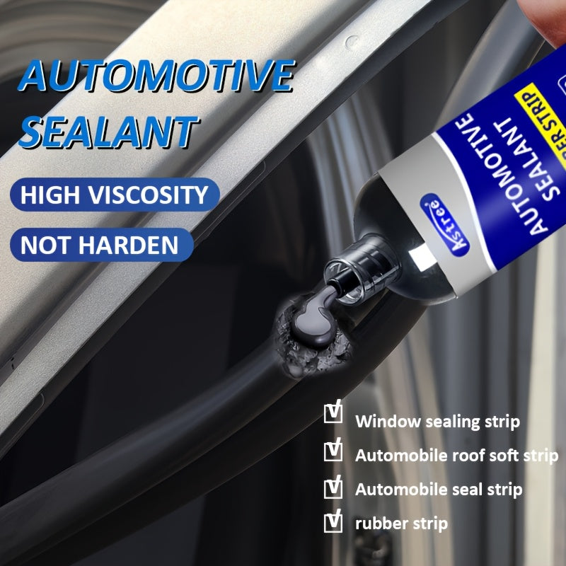 15-Minute Quick-Dry Silicone Sealant by Jstree - Waterproof, Heat-Resistant, and Easy to Apply for Automotive Insulation