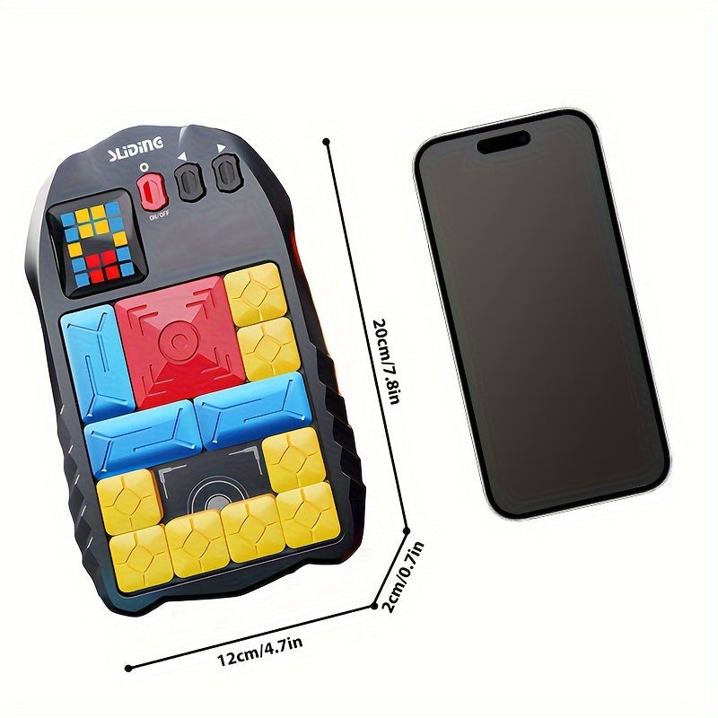 Super Huarongdao Sliding Puzzle Game for Kids - 500+ Brain Teasers, 7 Difficulty Levels, Travel-Friendly