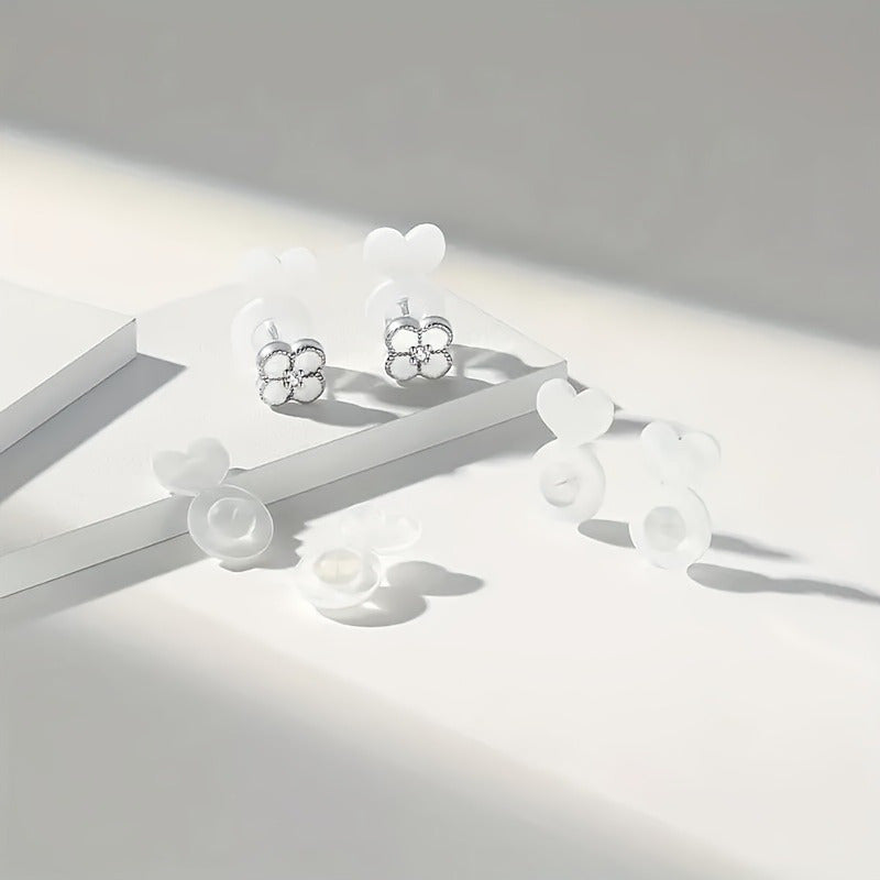 6pcs Silicone Earring Lifters - Enhance Comfort & Prevent Drooping