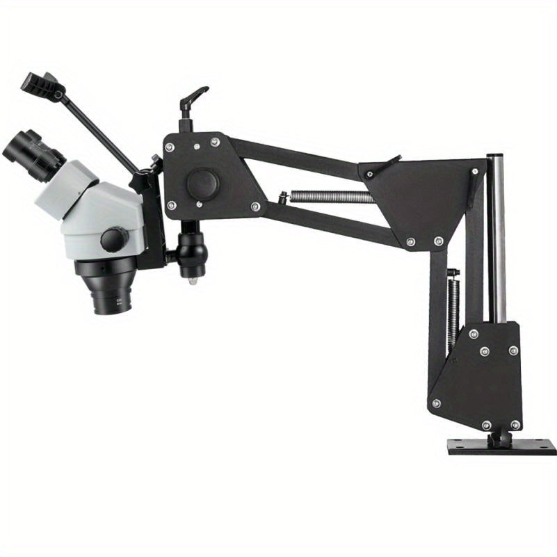 Multi-Directional Microscope with 76mm Lens & Spring Bracket - Ideal for Jewelry & Inlaid Mirrors
