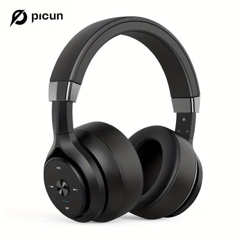 Picun P28X 60H Wireless Headphones - Hi-Fi Sound, Gaming & Movie Ready