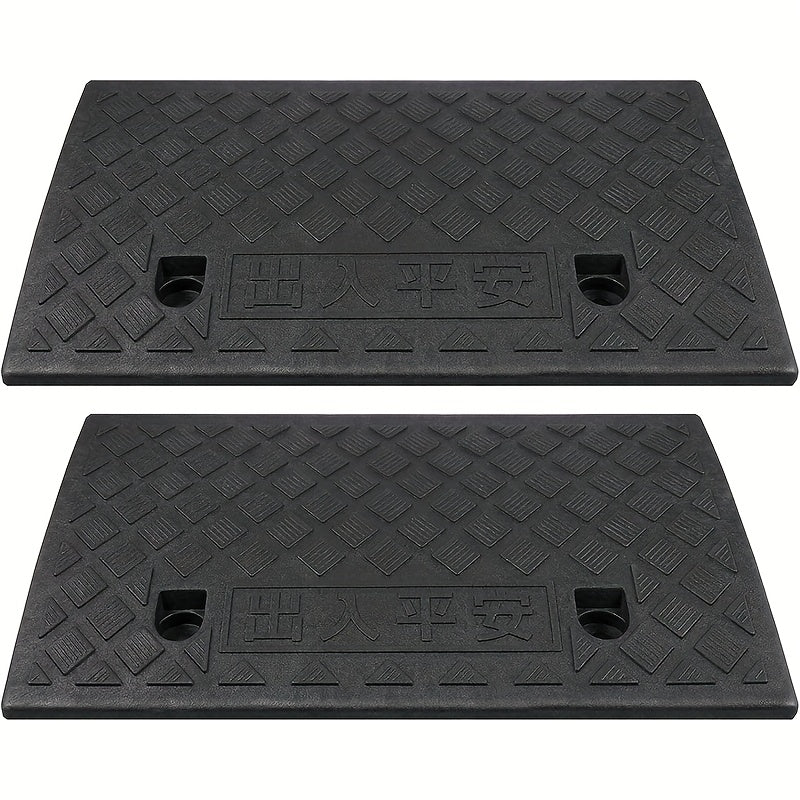 Heavy-Duty Portable Car Ramps for Lawns, Thresholds & Wheelchairs - Durable, Easy Installation