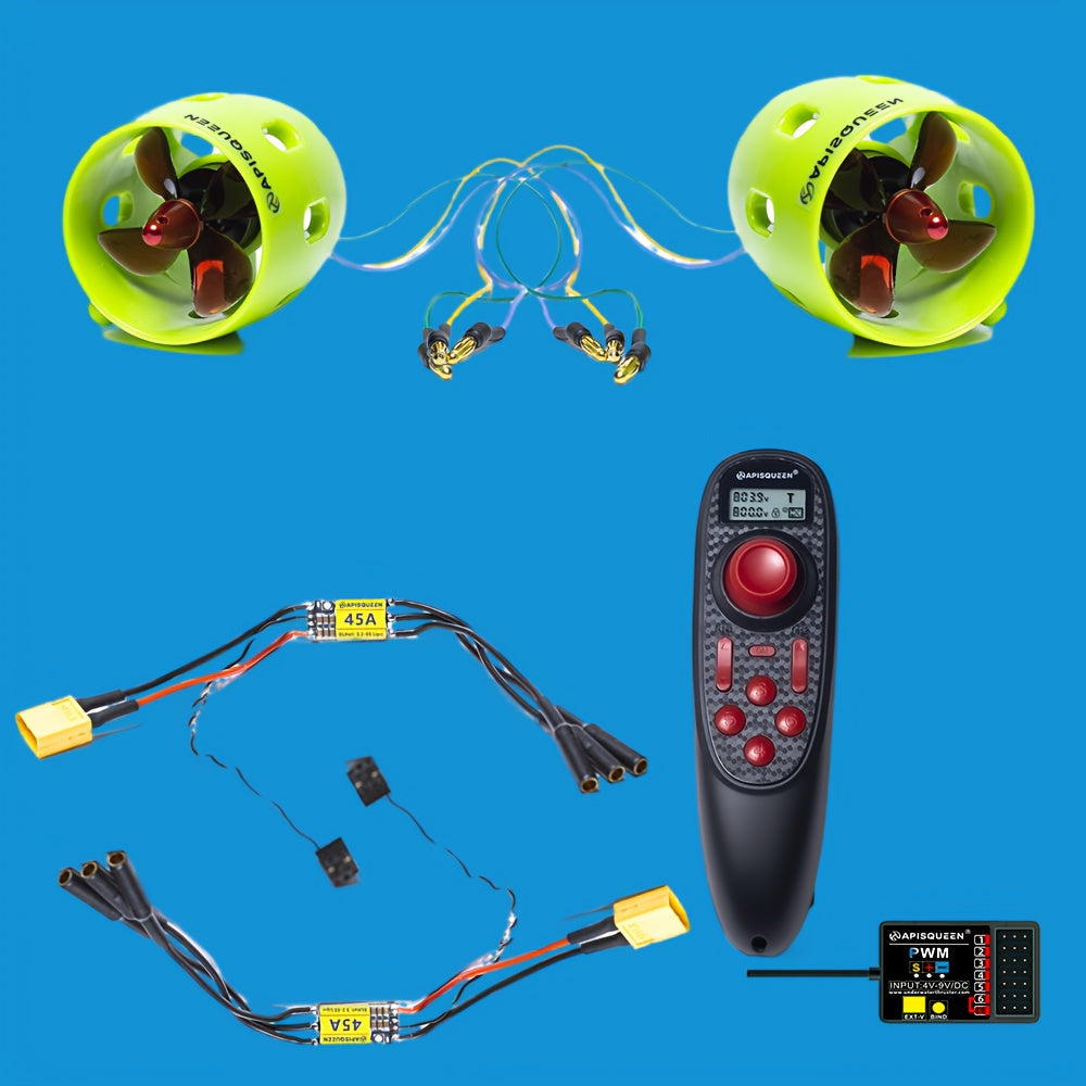 U1 Set 12V~16V Brushless Underwater Propeller System | ApisQueen