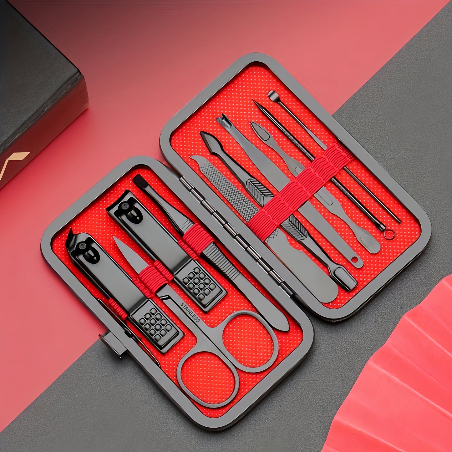 Luxury Manicure & Pedicure Set - 7/10/24pcs Professional Stainless Steel Nail Tools