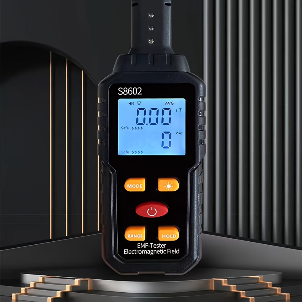 3-in-1 EMF Meter & Radiation Detector - Portable Electromagnetic Field Tester for Home & Office Safety
