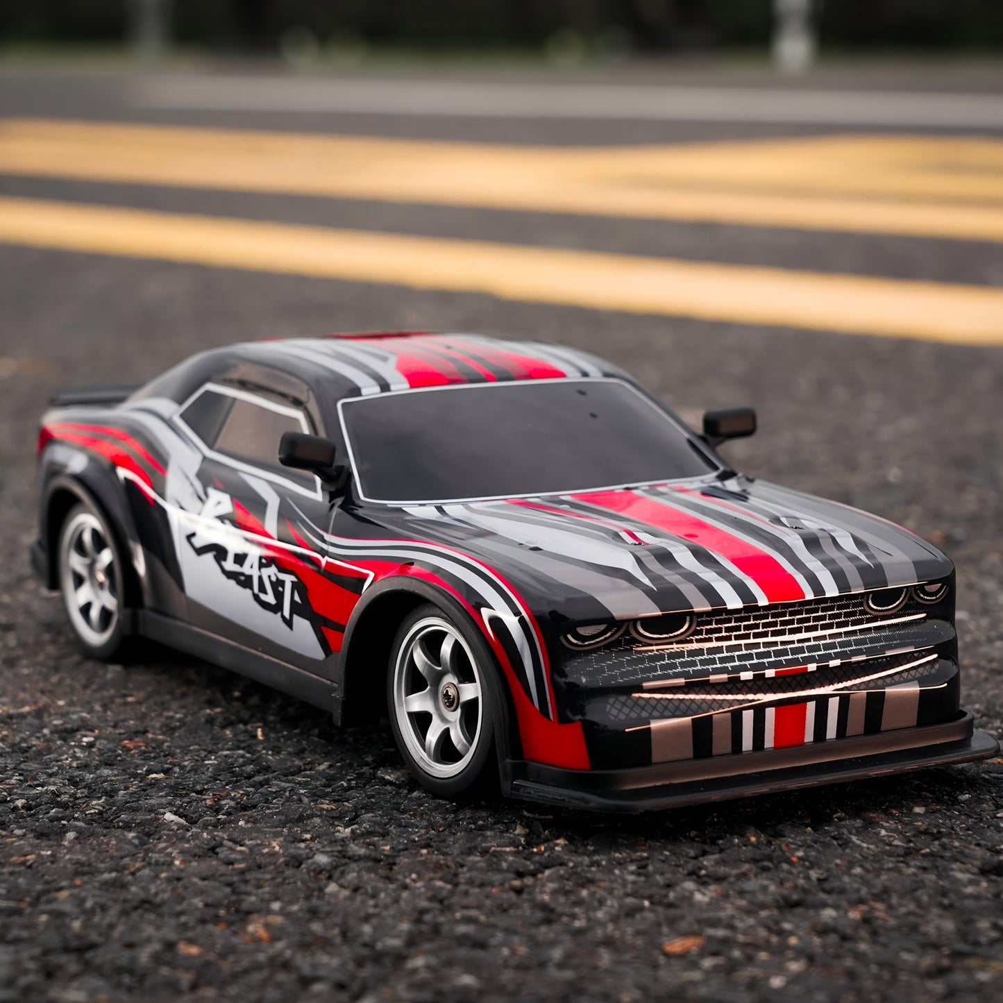 1:16 Scale Drift Car Toy with Remote Control, 2.4GHz, 25KM/H Speed, LED Lights - Perfect Gift for All Ages