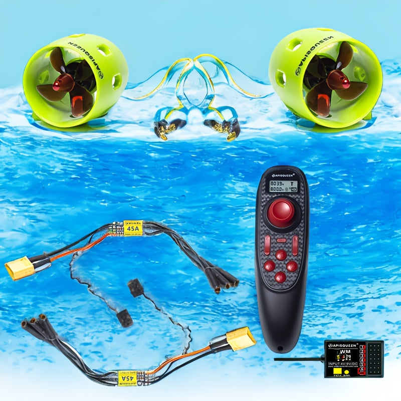 U1 Set 12V~16V Brushless Underwater Propeller System | ApisQueen