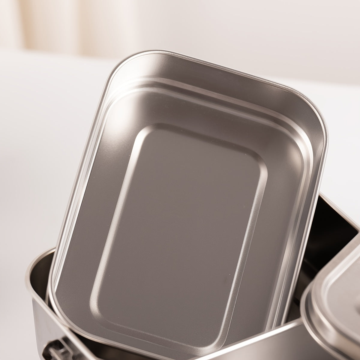 Upgraded SUS304 Stainless Steel Insulated Lunch Box with Snack Container - Leak-Proof & Dishwasher Safe