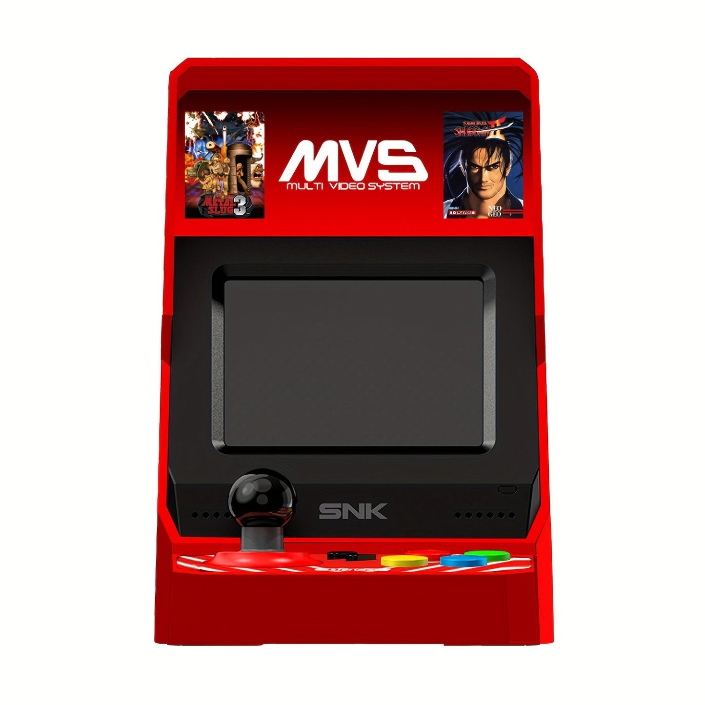 UNICO SNK MVS Mini Arcade - 45 Classic NeoGeo Games, USB Powered, Retro Gaming Console