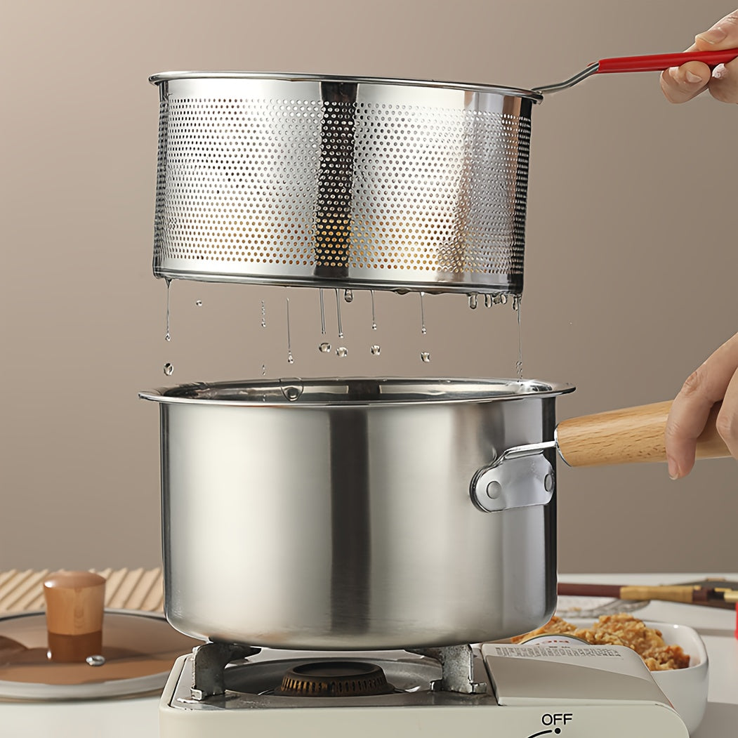 Premium Stainless Steel Filter Pots & Deep Fryers - 304 Grade Cookware