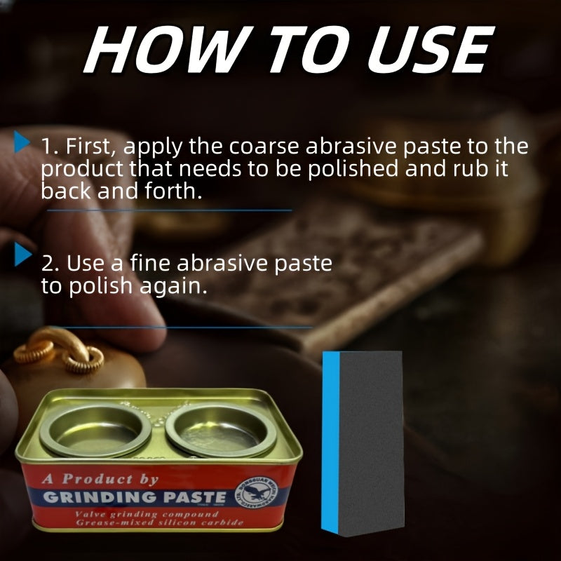 Metal Grinding & Polishing Paste - Perfect for Stainless Steel & Hardware