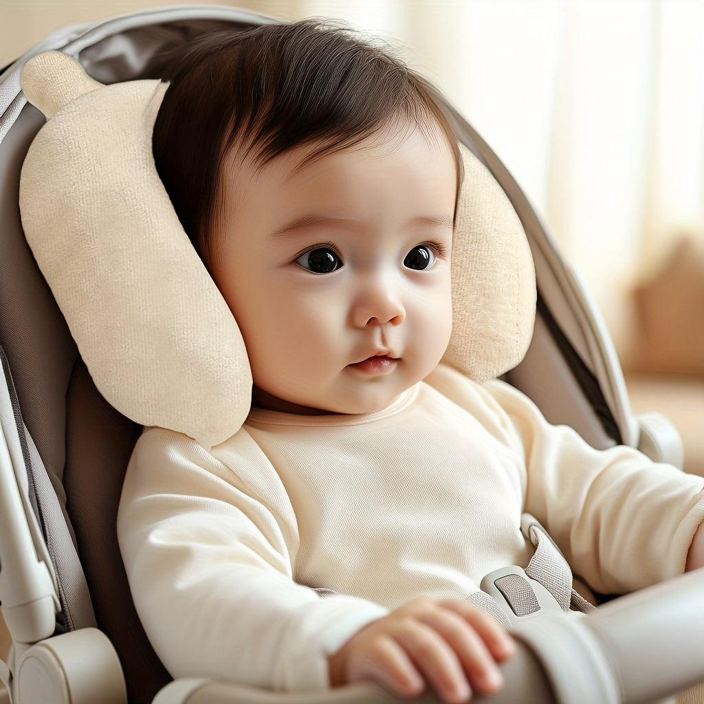 1pc Baby U-Shaped Neck Pillow - Soft, Rebound, Cute, Car Seat Special - Perfect Gift for Kids