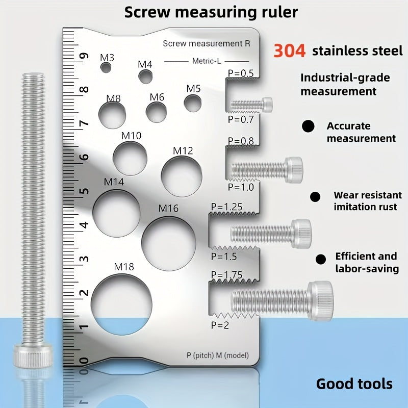 Metal Screw & Bolt Measuring Caliper - Precision & Durability