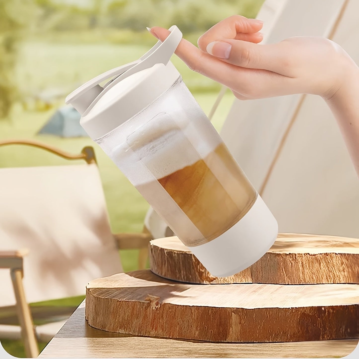 Household Travel Automatic Mixing Cup - Electric Mixer for Coffee, Milk, Protein