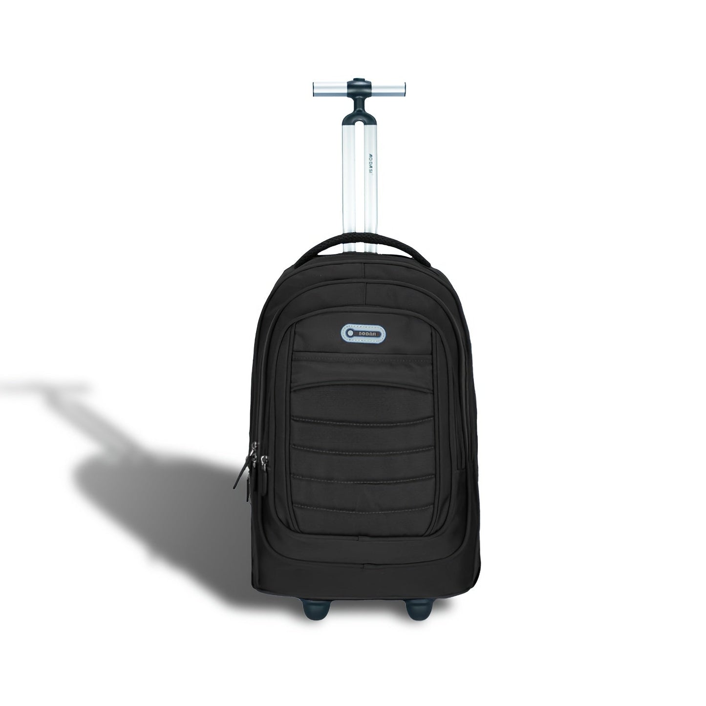 AODASI 20" Rolling Backpack with 16" Laptop Compartment, Telescopic Handle & In-Line Skate Wheels