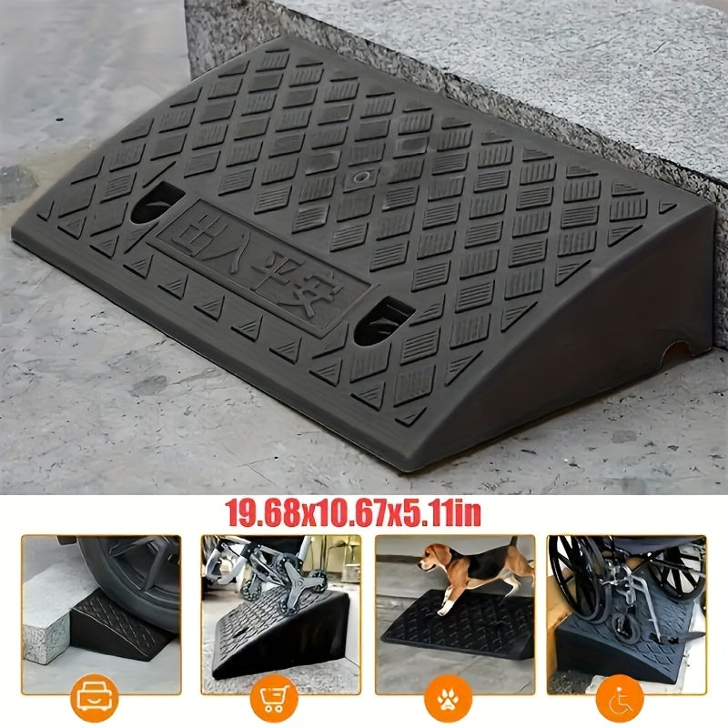 Heavy-Duty Portable Car Ramps for Lawns, Thresholds & Wheelchairs - Durable, Easy Installation