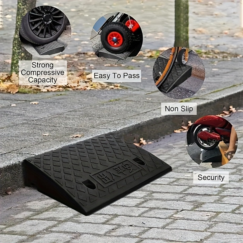 Heavy-Duty Portable Car Ramps for Lawns, Thresholds & Wheelchairs - Durable, Easy Installation