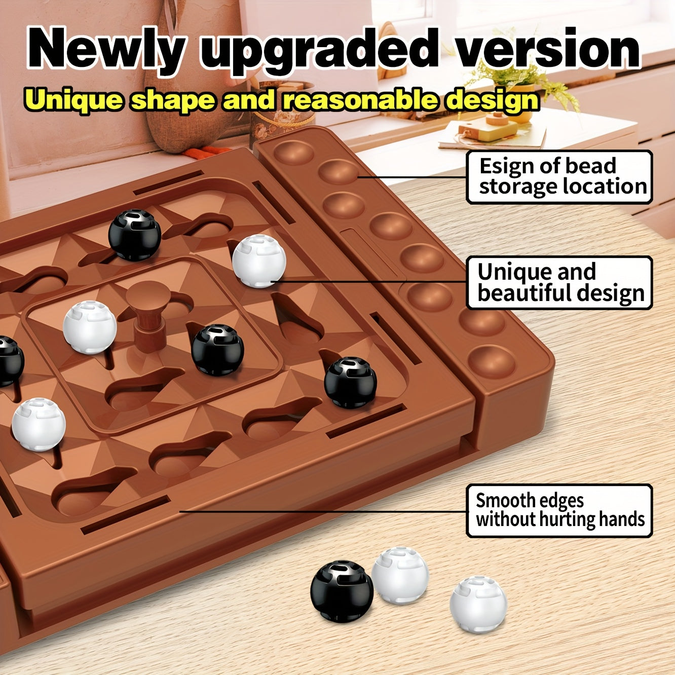 Kids' Logic Chess Game - Boosts Coordination & Family Fun, Durable ABS, Perfect Gift