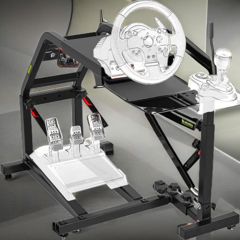Sturdy Adjustable Simulator Wheel Stand for G29 G27 G25 - Lightweight & Durable