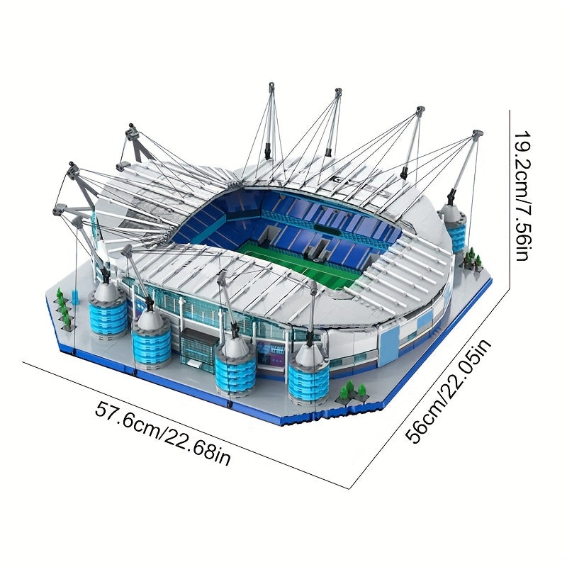 4473pcs Football Club Building Block Set for Adults - Perfect Gift for Birthdays & Holidays