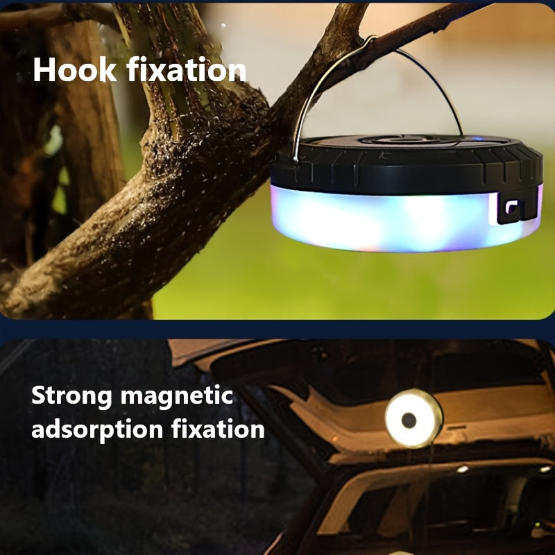 Solar Camping Light String - 10m, LED, Rechargeable, Outdoor Decor
