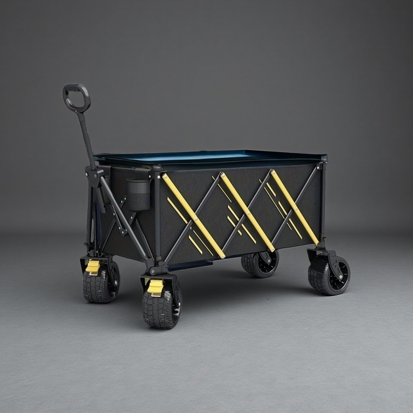 Outdoor Foldable Extra Large Camping Cart - Lightweight, Easy to Store, Quick Delivery