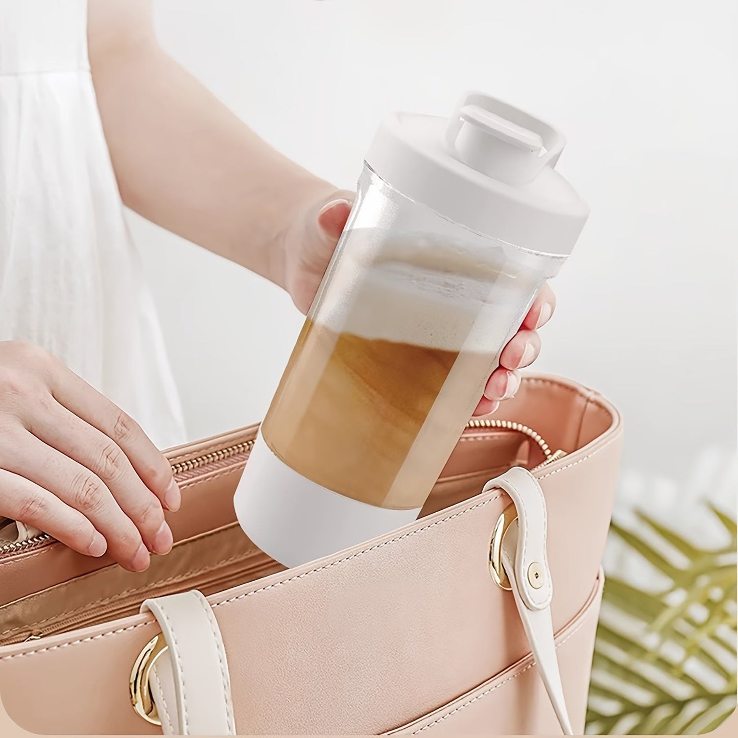 Household Travel Automatic Mixing Cup - Electric Mixer for Coffee, Milk, Protein