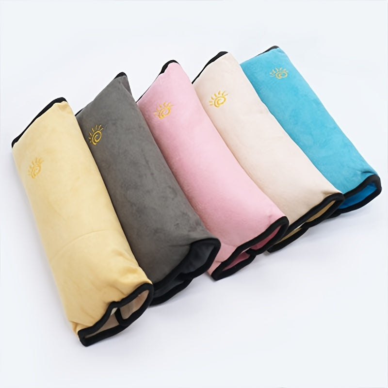 Soft Plush Youngsters Safety Belt Shoulder Pads - Ideal Travel Pillows & Gifts