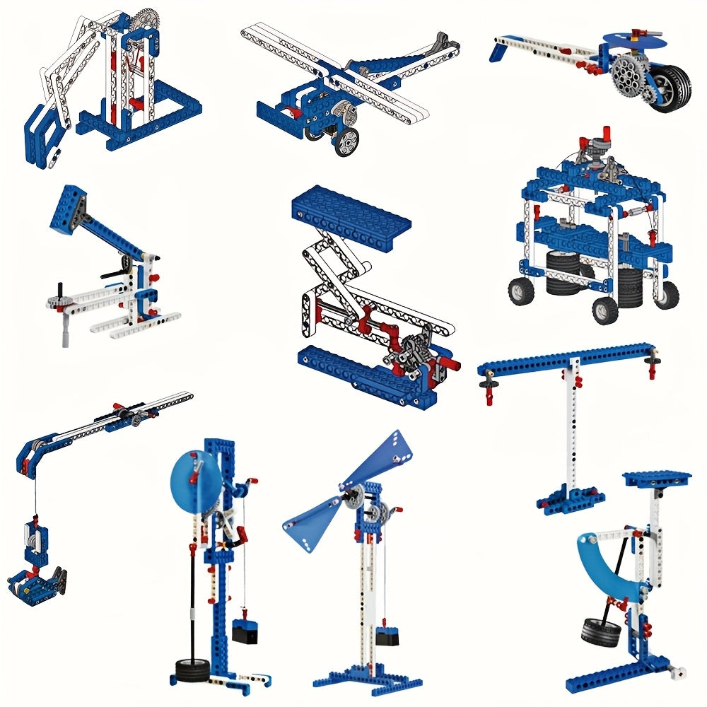 STEM 9686 Multi-Tech Programmable Robot Building Set for Kids