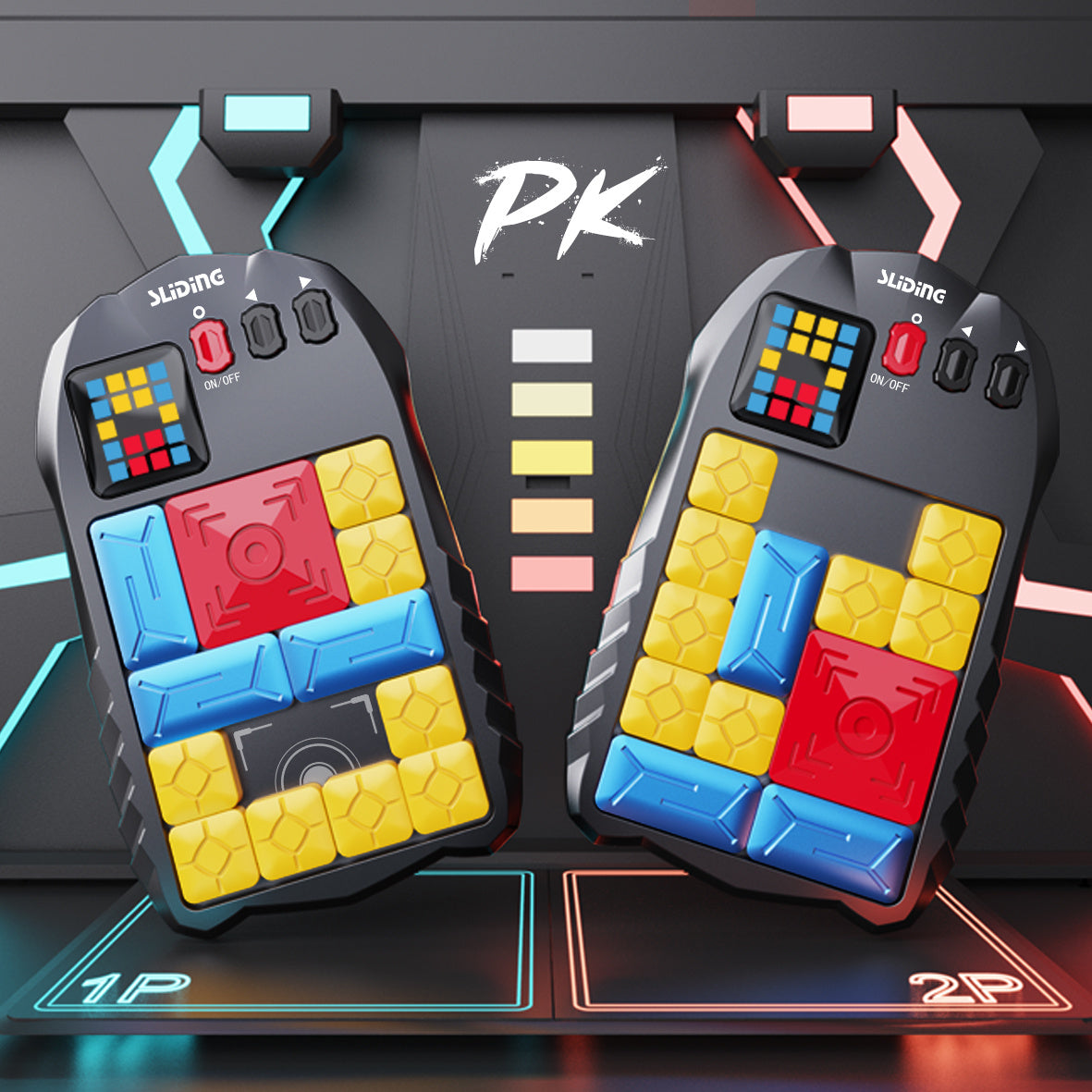 Super Huarongdao Sliding Puzzle Game for Kids - 500+ Brain Teasers, 7 Difficulty Levels, Travel-Friendly