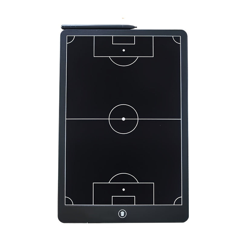 16-Inch Electronic Coach Tablet for Soccer & Basketball - Dual-Sided Field Layout