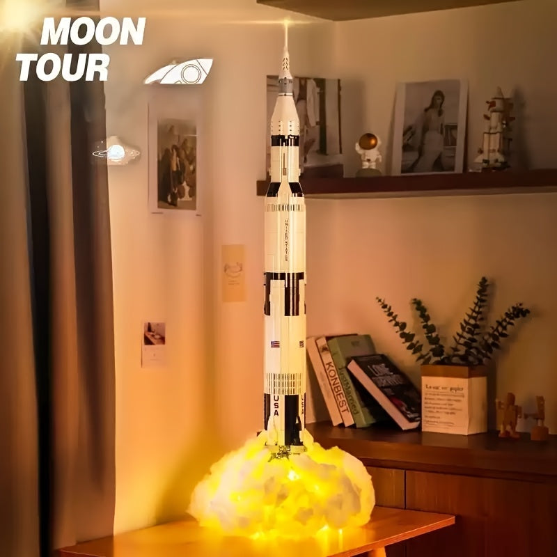 Buy Space Shuttle Rocket Building Kit - 1000+ Pcs DIY Model for Kids