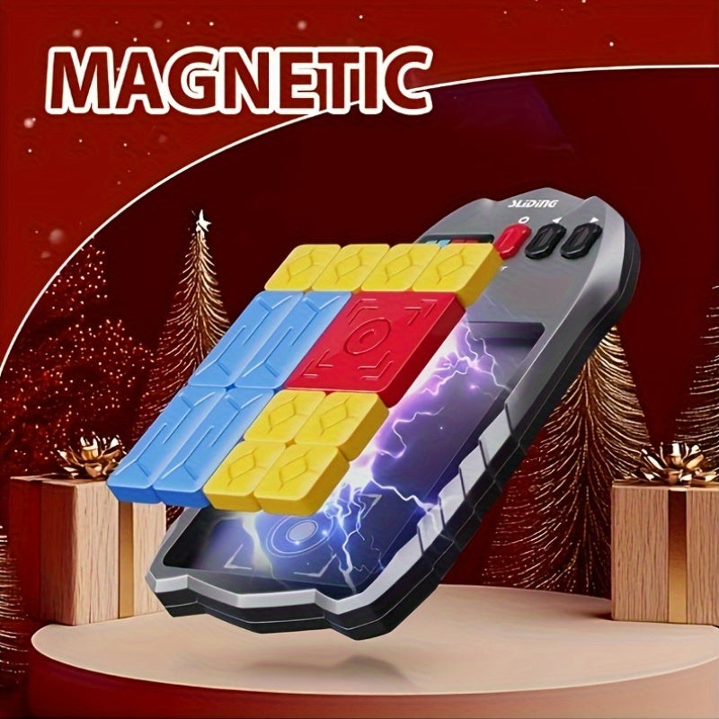 Magnetic Klotski Puzzle Game for Kids - Educational Toy for Logical Thinking & Problem-Solving