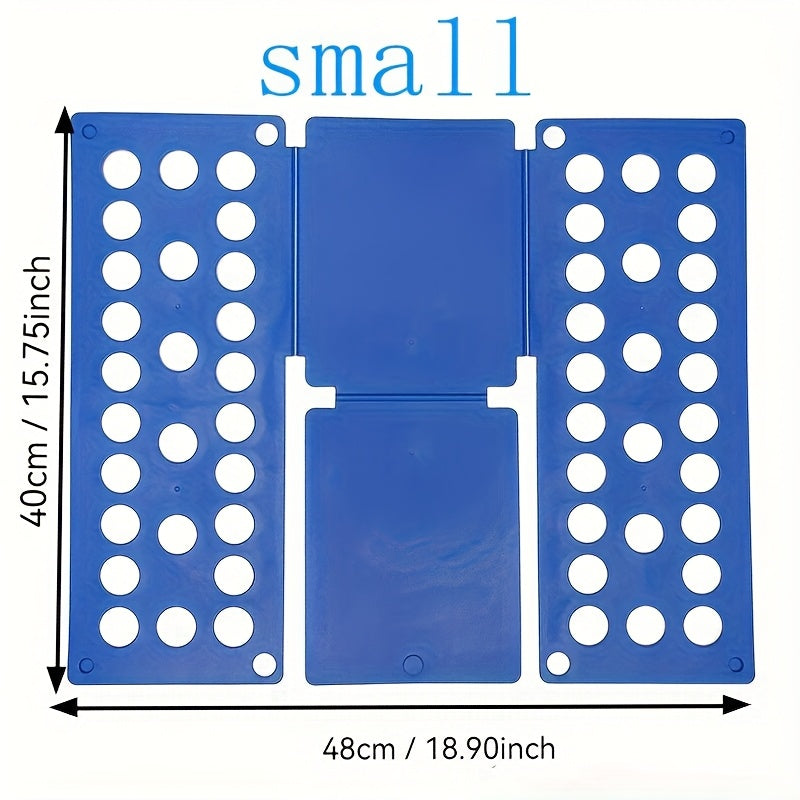 2025 Adjustable Plastic Clothes Folding Board - Efficient Laundry Organizer, 5 Colors, Perfect for Mother's Day